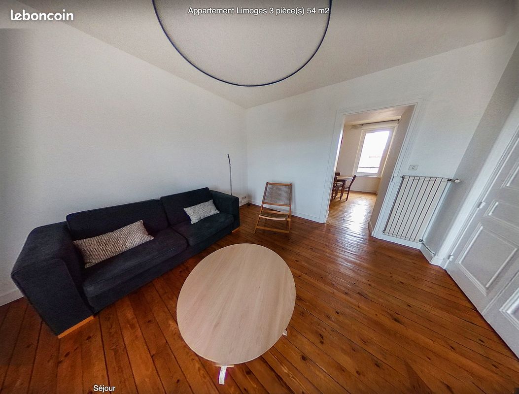 Appartement 3 pièces 51 m² · à Limoges · 51,2 m² · 595 €/mois