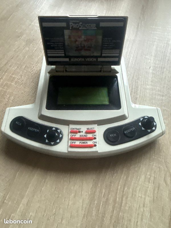 Jeu vidéo vintage Pro Soccer Bandai 1985 Aurora Vision