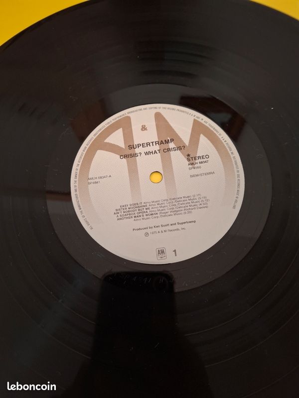 Vinyle supertramp (image 3)