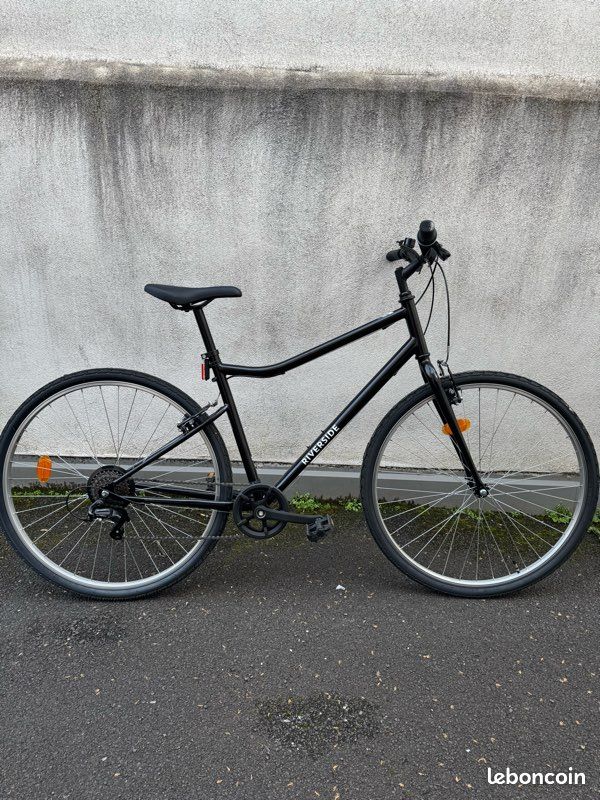 Vélo Enfant Riverside 500 24'' Noir/Jaune 9-12 ans