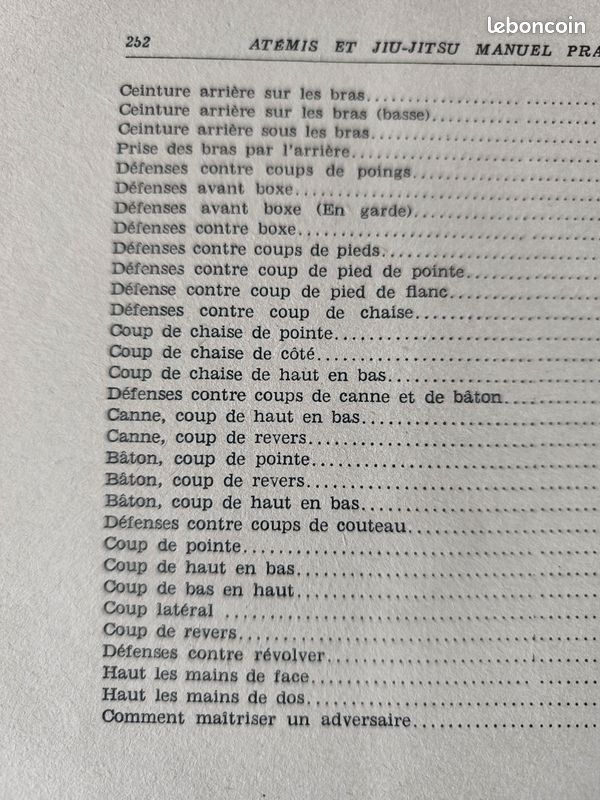 L'art d'attaquer les points vitaux "techniques secrètes de self défense" (image 12)