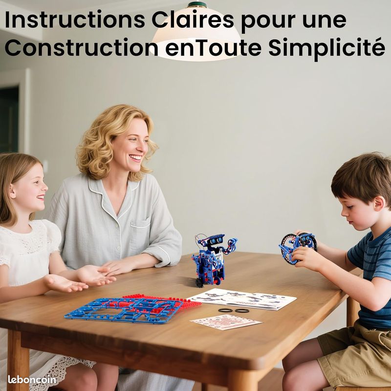 Robot Solaire 12 En 1 – VEPOWER – STEM – 190 Pièces – 8-12 Ans – Énergie Verte – Cadeau Éducatif