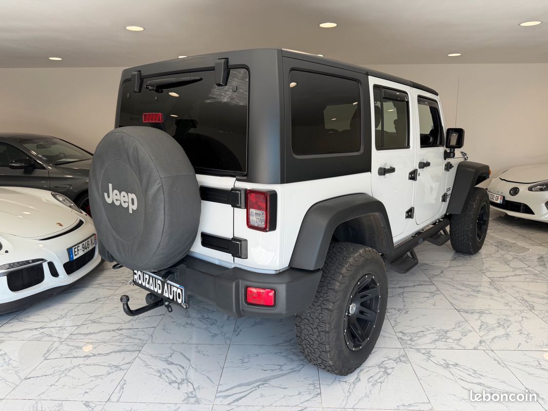 Jeep Wrangler Sport Unlimited 2.8 CRD 200 chevaux / 67 500 kms (image 3)