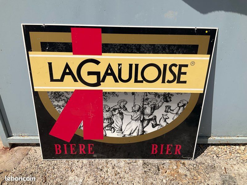 Plaque Publicitaire Bière Gallia | Planète Vintage