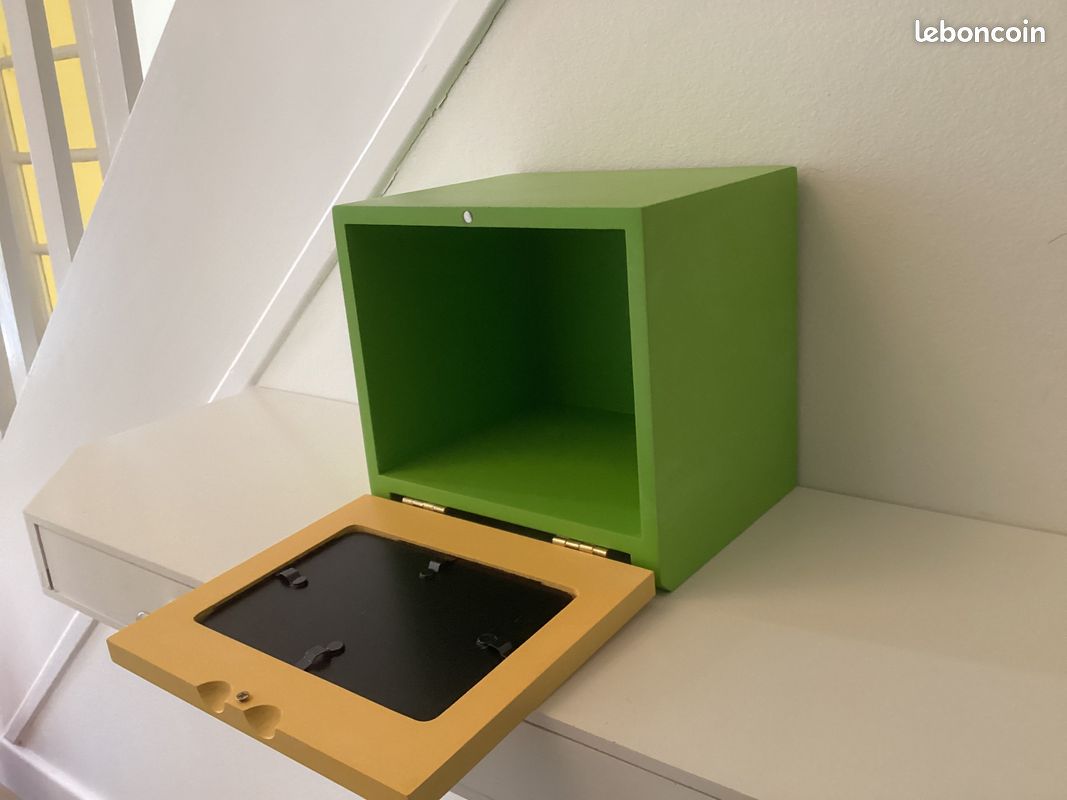 Jolie boite de rangement en bois pour CD , photos , bibelots … (image 4)