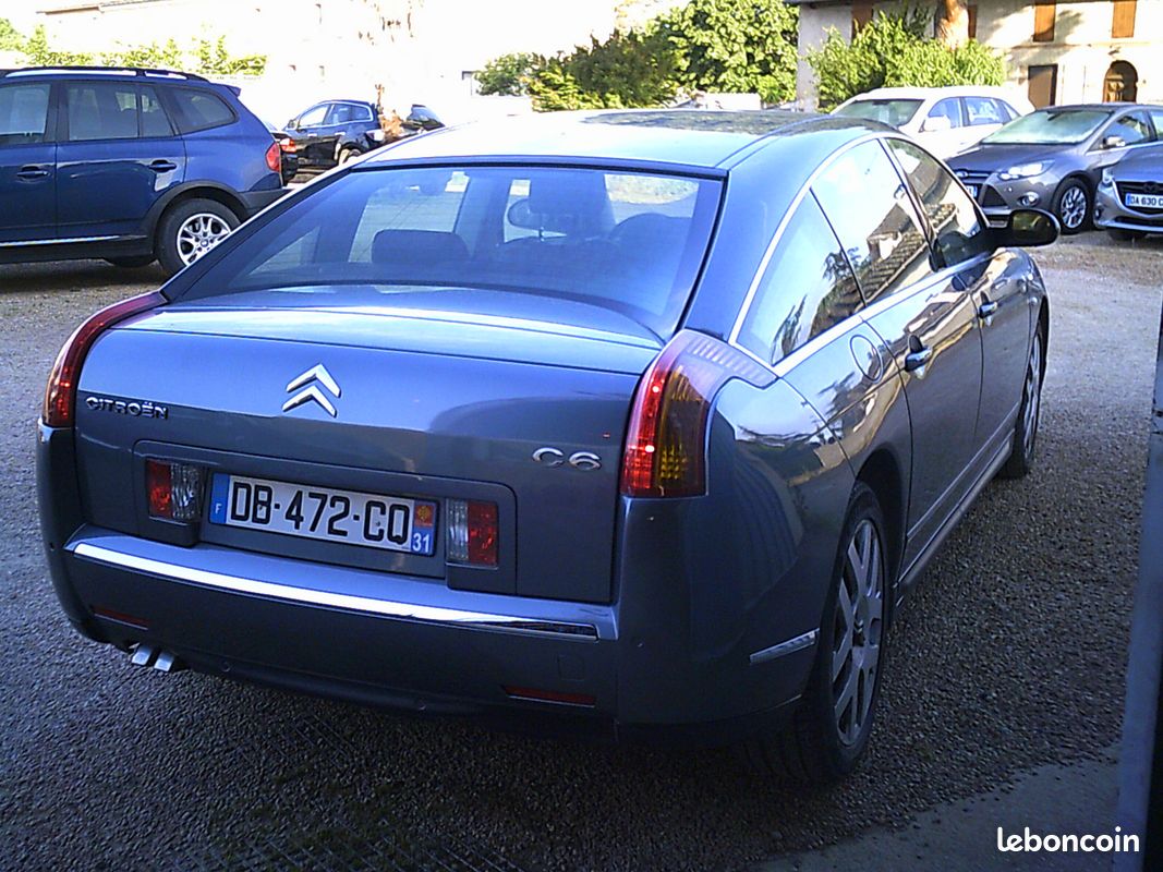 Citroen c6 3.0 24v 215cv exclusive bva 142mkm reprog e85 francaise attelage factures attelage cuir jbl etc...2006 (image 2)