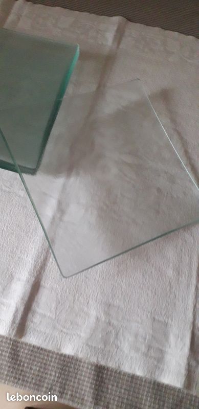 Assiettes en verre transparent (image 7)