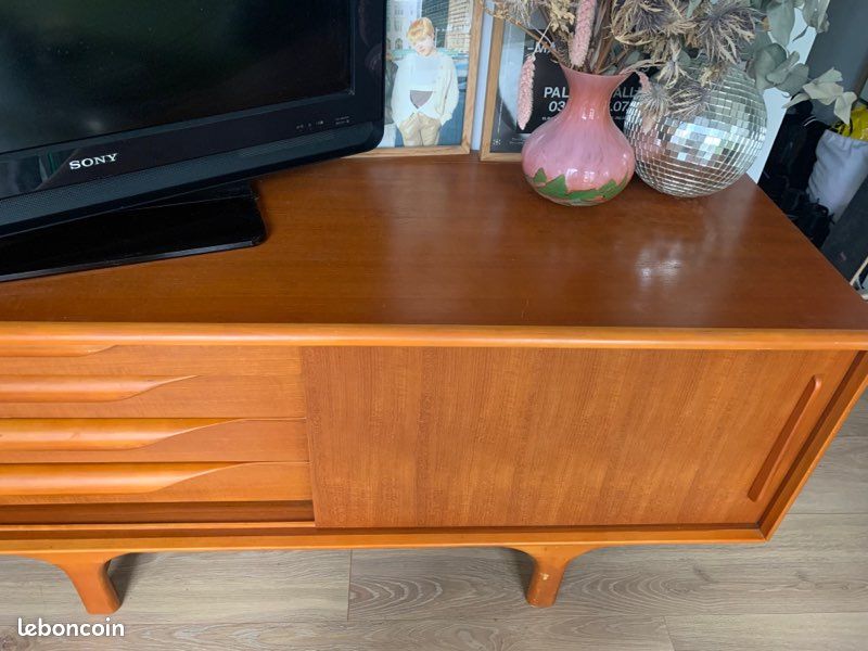 Enfilade/buffet retro scandinave en teck PIB (image 9)