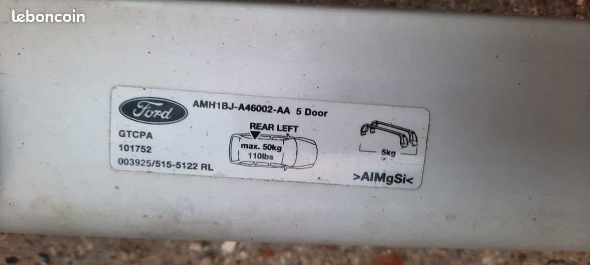 Barre de toit ford fiesta (image 4)