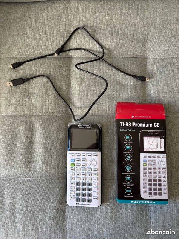 TEXAS INSTRUMENTS TI-83 PREMIUM CE PYTHON