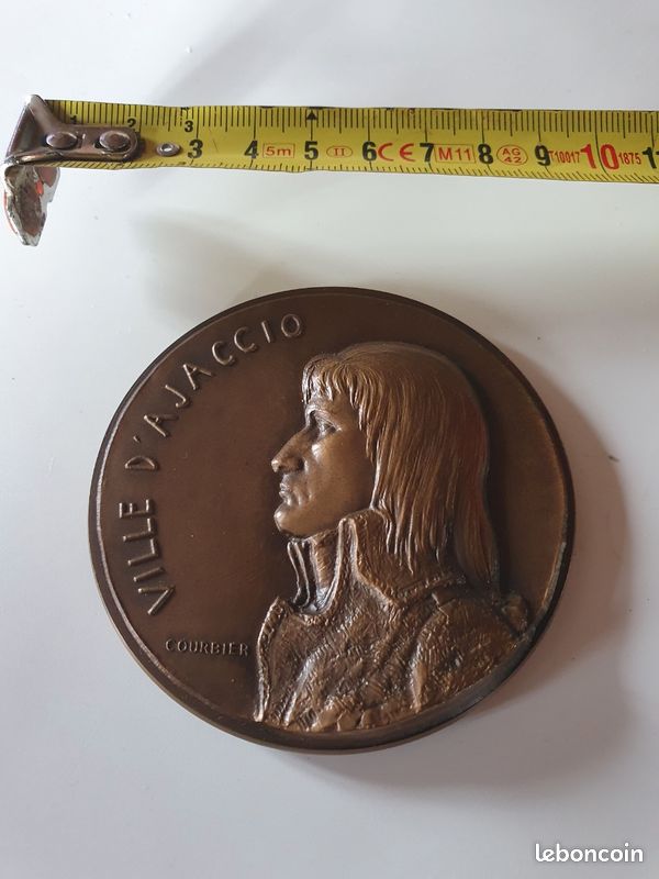 Médaille collection Napoléon Ajaccio (image 1)