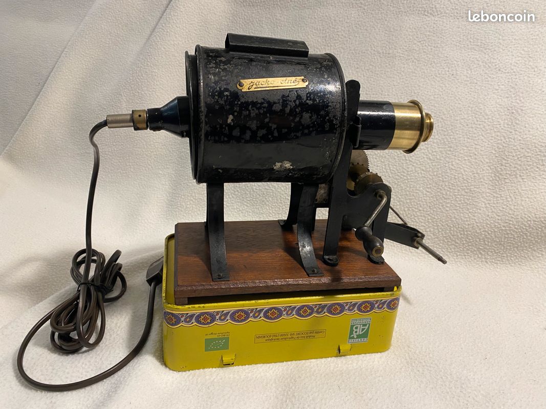 Projecteur De Vue Ancien JACKO CINE 35mm – En L'état – Pour Pièces Ou Restauration