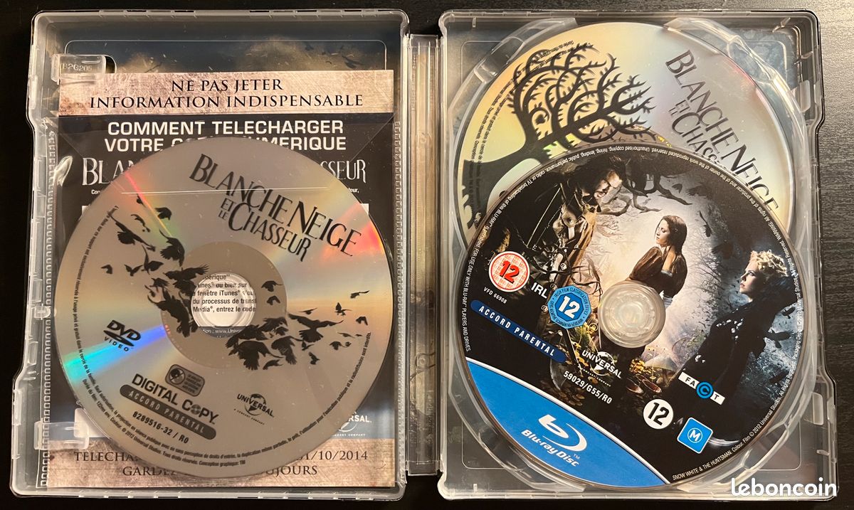 Blanche-Neige et le Chasseur Blu-ray Steelbook (image 3)