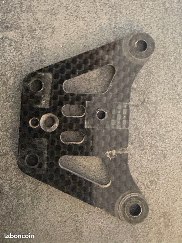 Plaque carbone cellule avant mp10 kyosho (image 2)