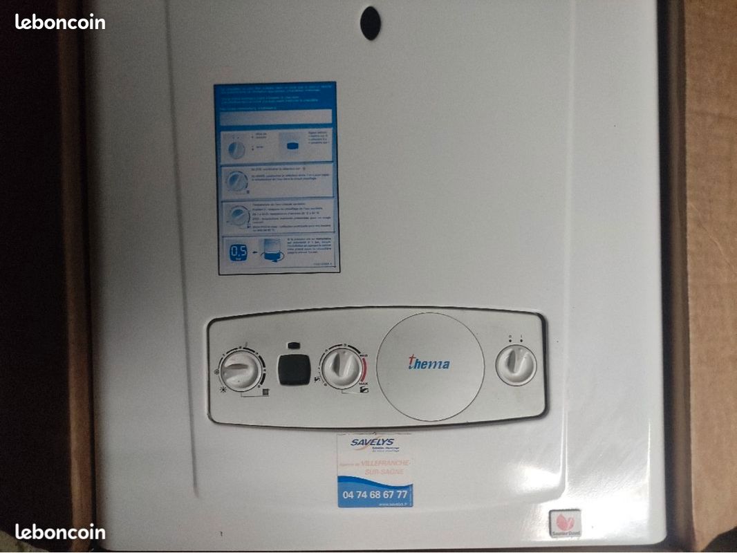 Chaudière thema 25kw Saunier Duval tirage cheminée (image 2)