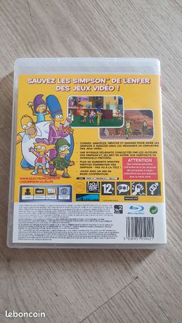 Jeu Les Simpson : Le Jeu Sur PlayStation 3 - PAL Complet - Édition EA