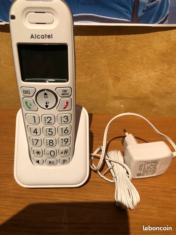 Téléphone ALCATEL XL650 COMBO VOICE – idéal personnes âgées (image 2)