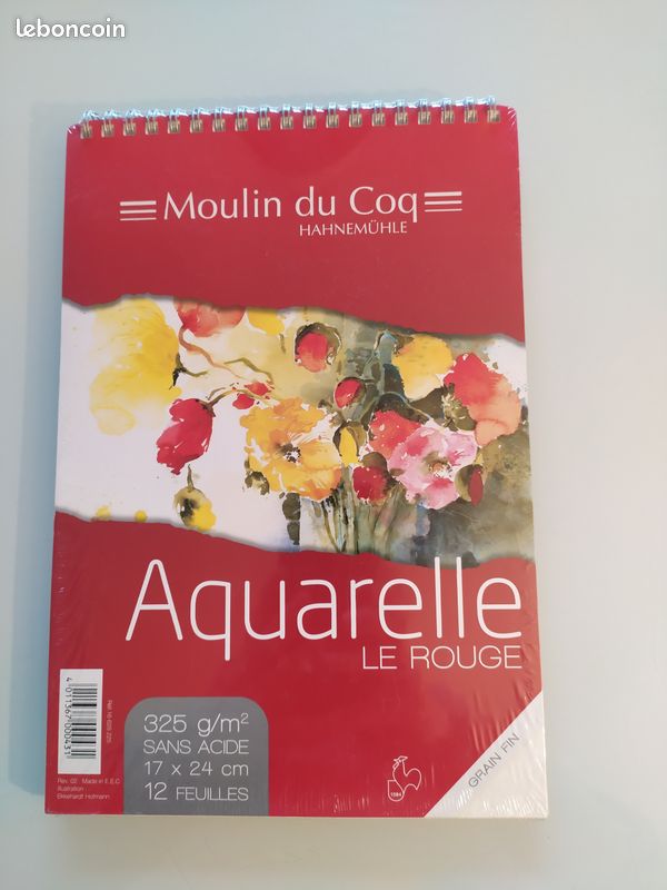Bloc papier aquarelle (image 1)