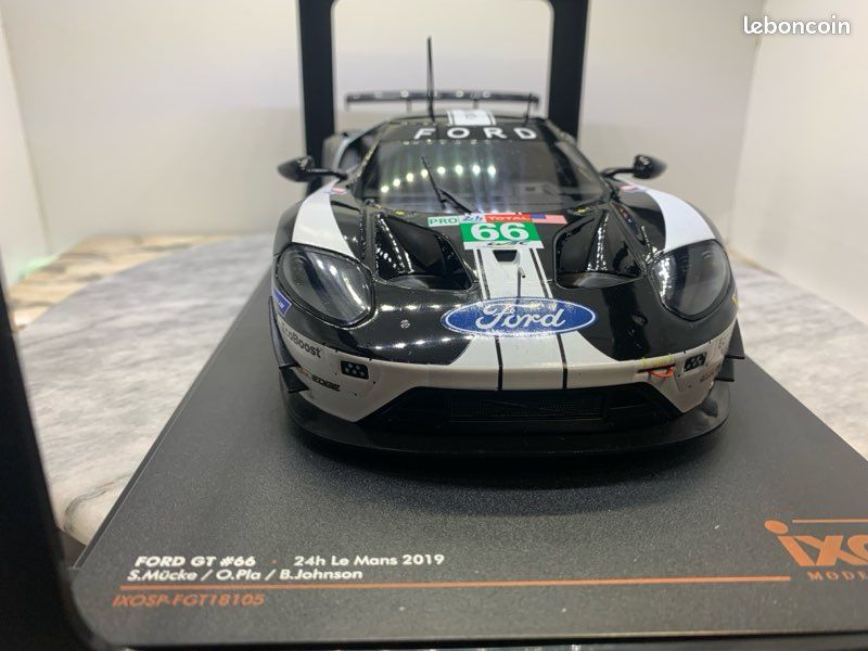 Miniature IXOMODELS 1/43 - Ford GT N°66 Des 24h Du Mans 2019 - Réf. IXO-SP-FGT43105