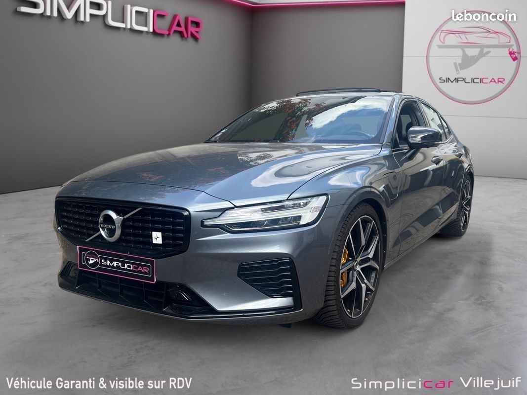 VOLVO S60 T8 Twin Engine 318 + 87 ch Geartronic 8 Polestar Engineered, Toit Ouvrant, Sièges et Volant Chauffa (image 5)