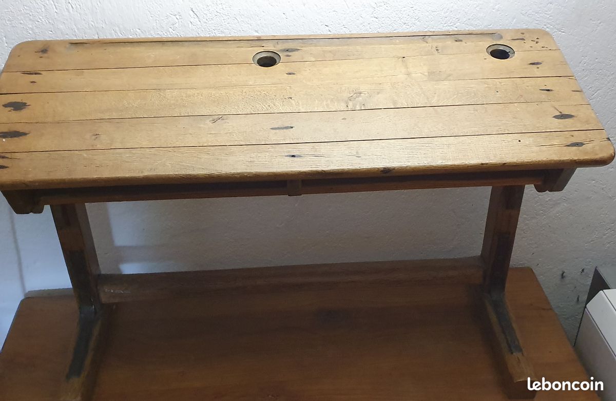 Bureau d'écolier vintage (image 2)