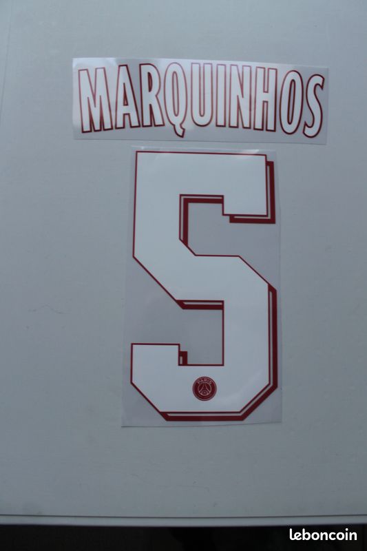 Solde Maillot PSG (MARQUINHOS #5) Enfant Exterieur 2024/2025 Pas Chere