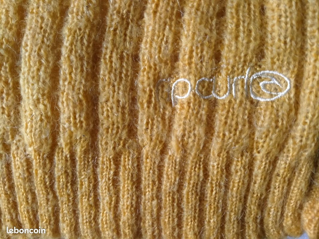 Gilet jaune RIP CURL, avec boutonnage sur le devant, taille 40/42 (image 2)