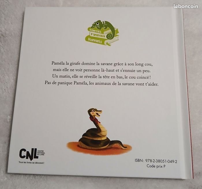 Livre McDo La girafe qui avait un torticolis

D'autres articles sur mon compte disponible, possibilité de faire un lot (image 2)