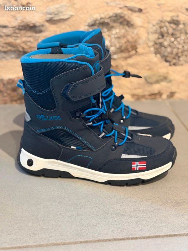 🥾 Bottes de neige Trollkids – Taille 39 (image 1)