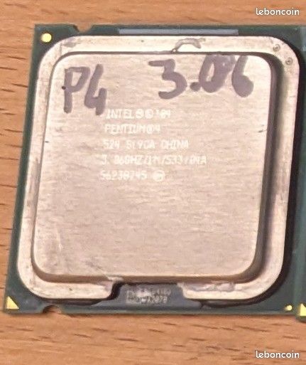 Divers cpu intel i3 core2 core2 quad - Processeurs sur socket 478 775 1150 1155 1156 (image 3)