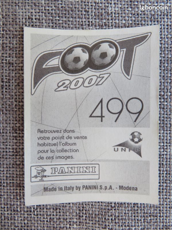 STICKERS IMAGE VIGNETTE FOOT - ORIGINAL PANINI - FOOTBALL 2004 - a choisir