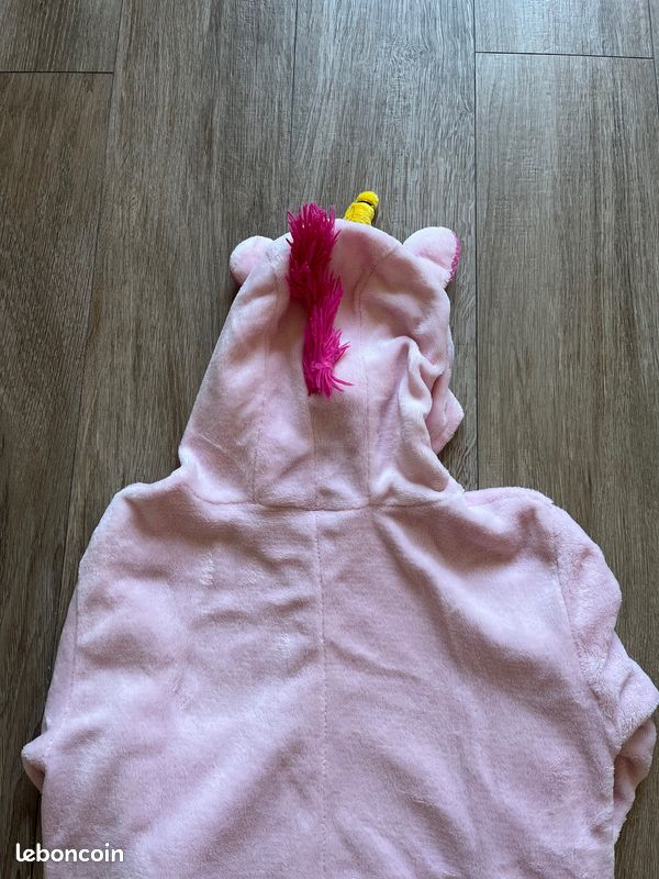 Déguisement / Pyjama Licorne Rose pale (image 5)
