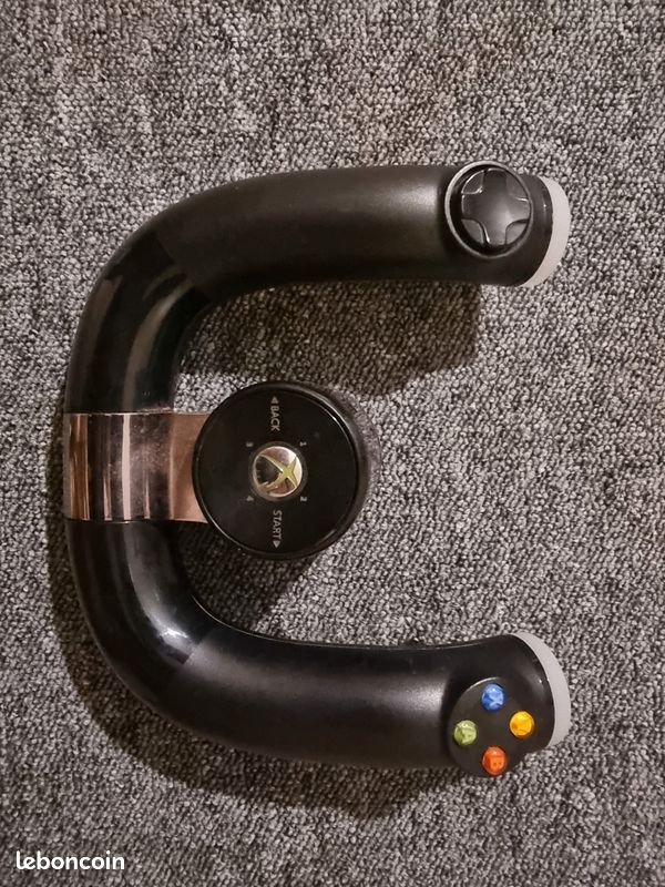Volant Sans Fil Microsoft Xbox 360 Speed Wheel - Bon état Occasion