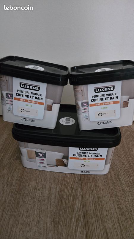 Peinture Luxens Cuisine & SdB 3,25 L (image 1)