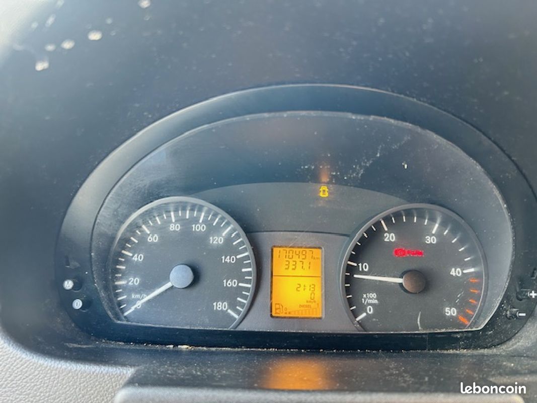 Mercedes sprinter fourgon gn 511 cdi 37 3.5t propulsion/gps/tva/credit (image 8)