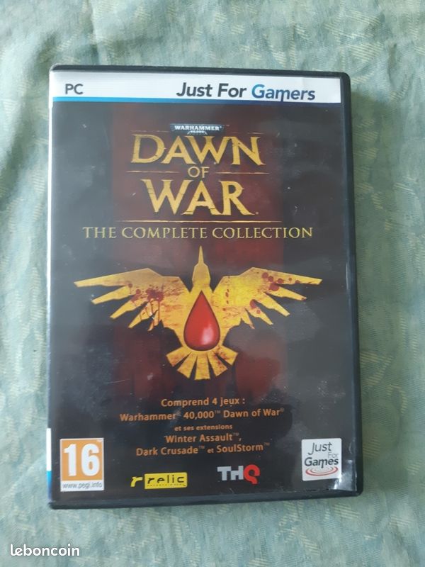 WARHAMMER 40000 DAWN Of War L'intégrale Anthology PC + Extensions EUR 16,90 - FR