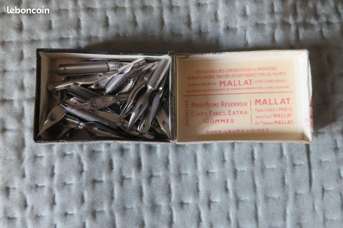 Ancienne Boîte de plumes JB Mallat 2/11 (image 3)