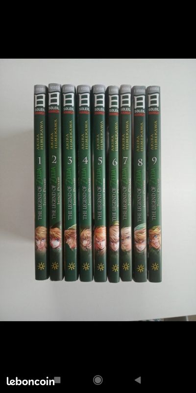 Lot de 9 tomes manga Zelda (image 3)