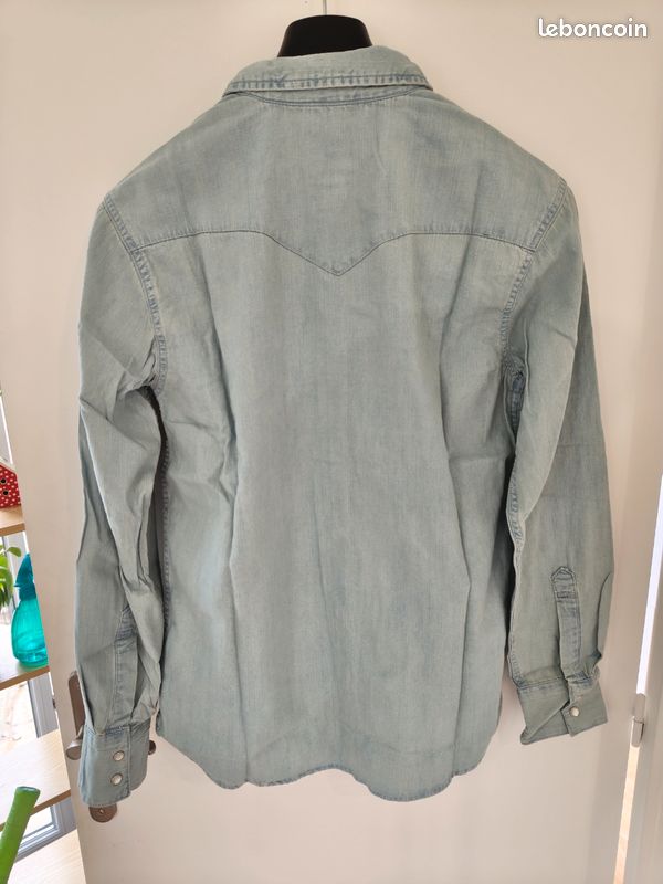 Chemise en jean Levi's homme S (image 7)
