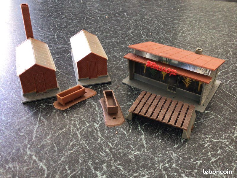 Jouef ho, ref. 720 maquette gare marchandise entrepot hangar stockage decor diorama - Collection