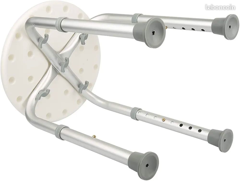 Tabouret / Siège de douche réglable - Neuf (image 7)
