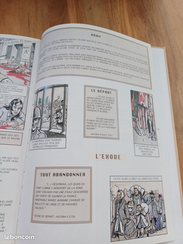 Rare BD T5 Les rivages amers l'Algérie 1920 - 1962 (image 7)
