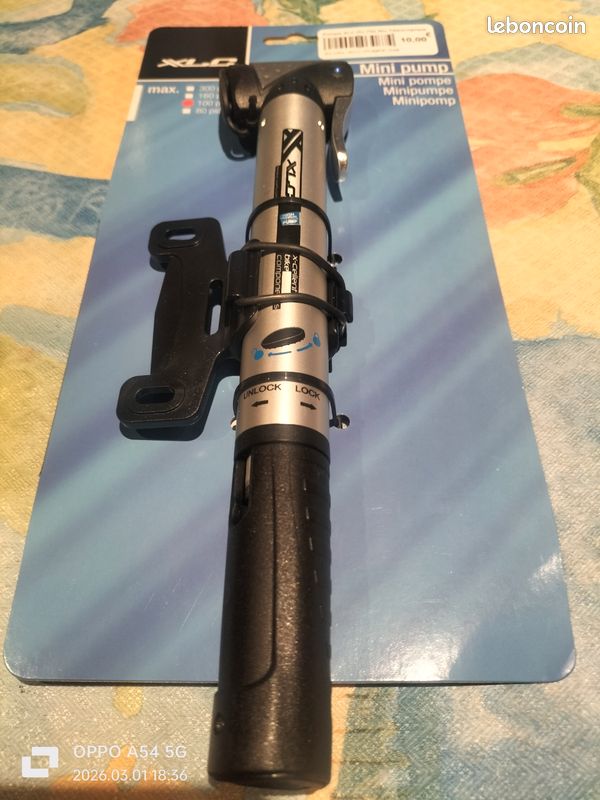 Mini pompe barre aluminium XLC PU-R03 Race XLC