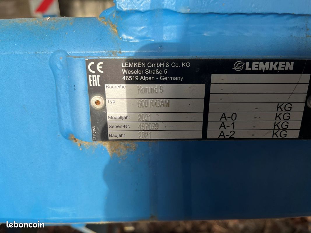 Vibroculteur Lemken Korund (image 3)