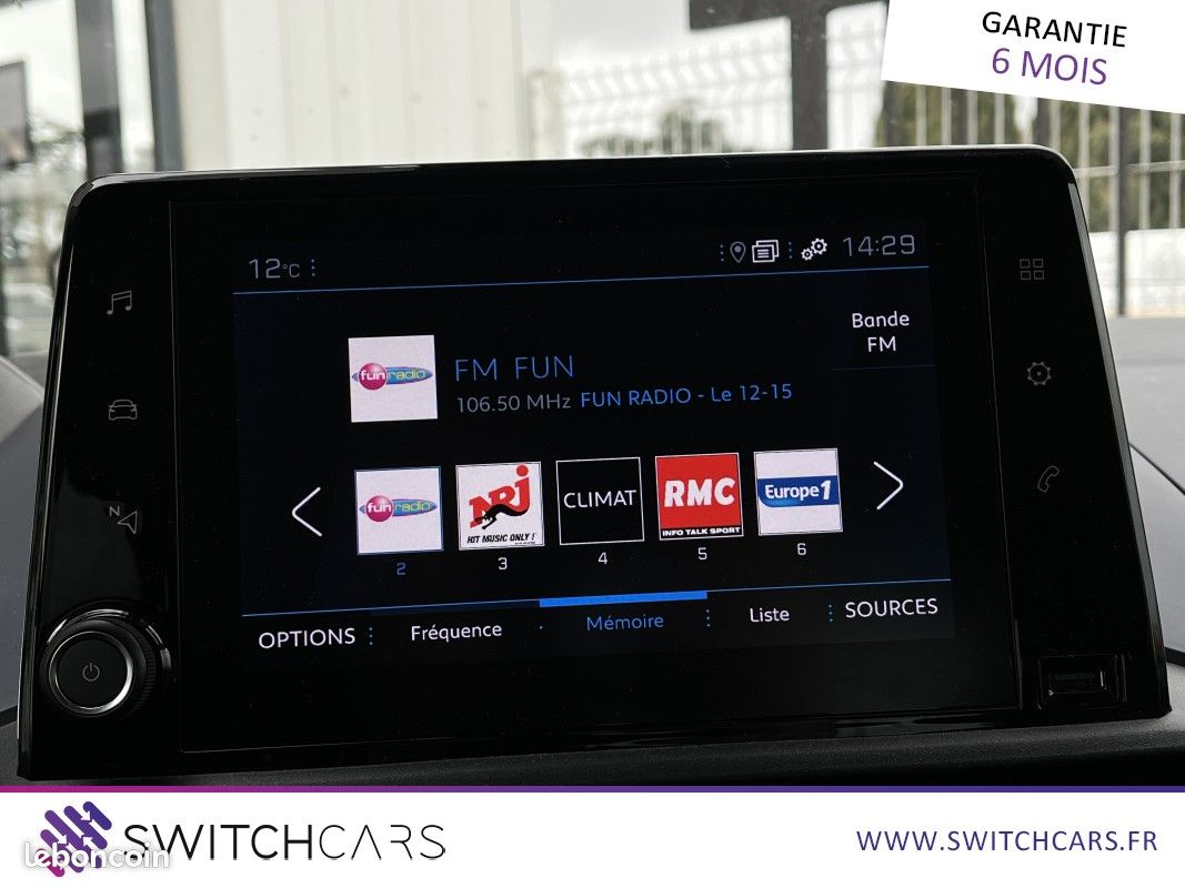 Peugeot Rifter 1.5 HDI 131ch BVM 6 Allure Pack *CAMERA DE RECUL (image 12)
