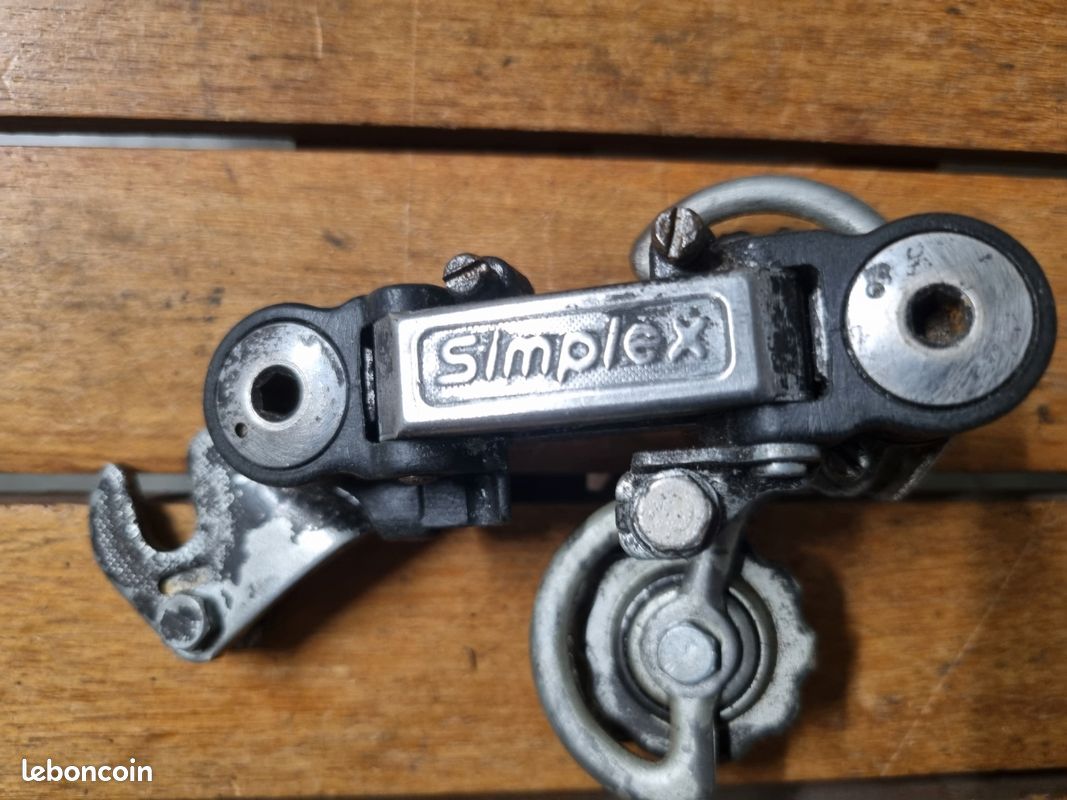 derailleur arriere SIMPLEX vélo collection ancien randonneuse eroica