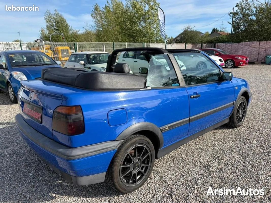 Volkswagen golf 3 cabriolet 1.6 edition karmann (image 13)