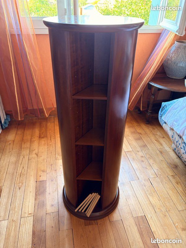 Colonne pivotante pour livres/CD/DVD/décoration (image 3)