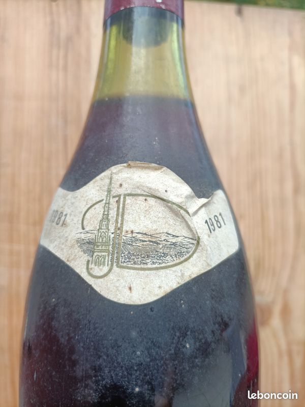Bouteille de vin MORGON Beaujolais 1981 (image 3)
