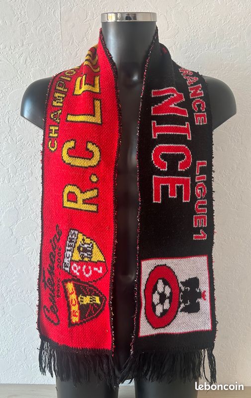 NO MAILLOT FOOTBALL RC LENS SOMATEM BWT BOLLAERT ECHARPE SCARF